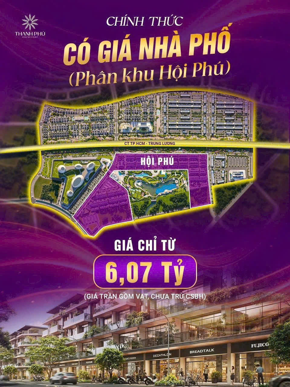 báo giá Thanh Phú Centre Point